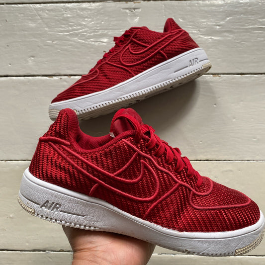 Nike Air Force 1 Red Mesh (UK 8)