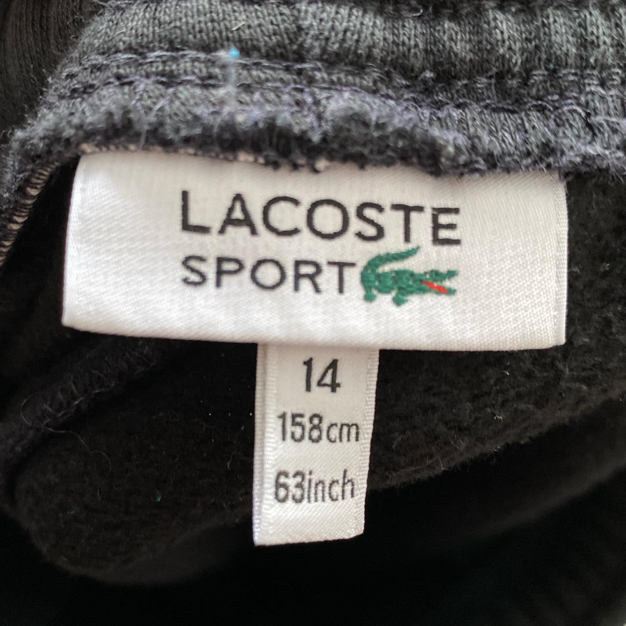 Lacoste Black Joggers