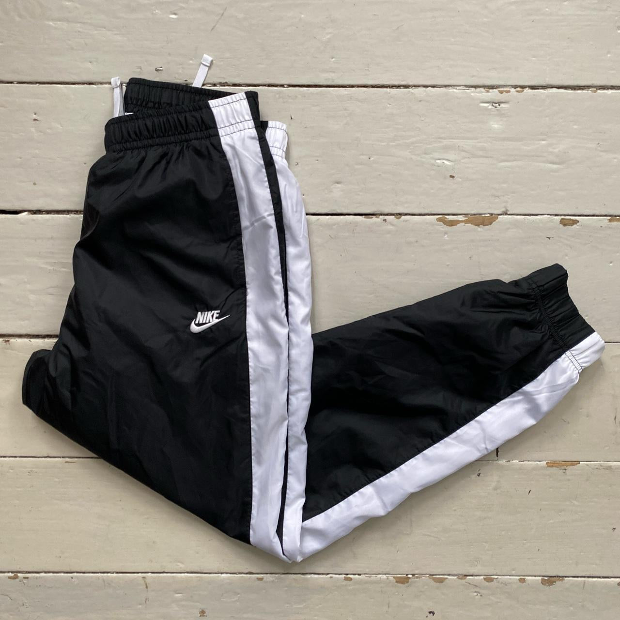 Nike Swoosh Black Shell Bottoms (Large)