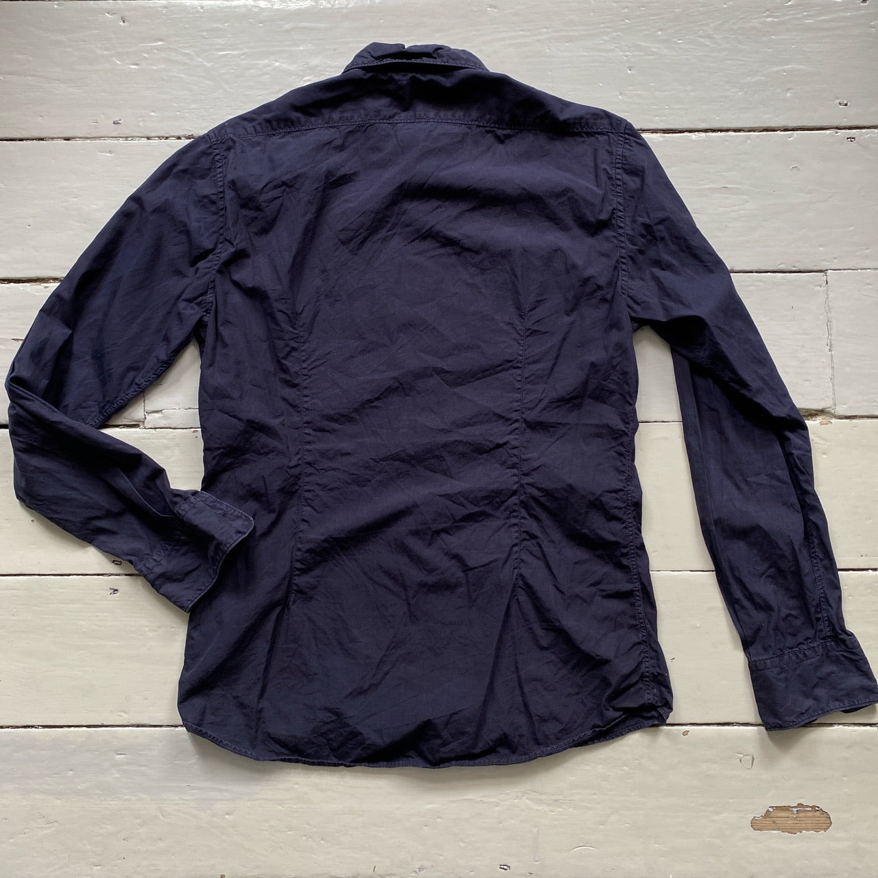 Stone Island Vintage Navy Shirt (Large)