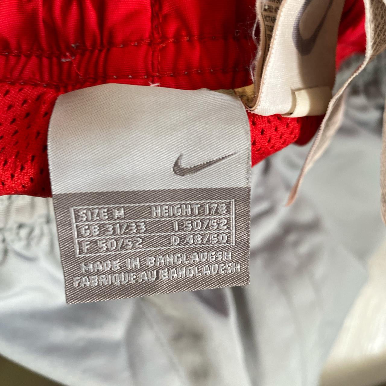 Nike Vintage Silver Shell Bottoms (Medium)