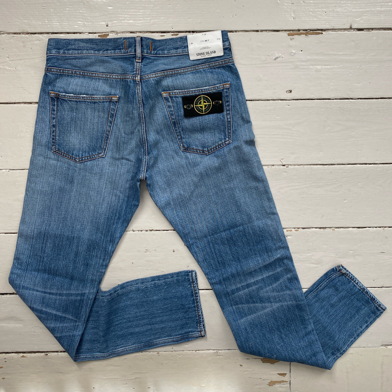 Stone Island Light Blue Jeans (32/34)