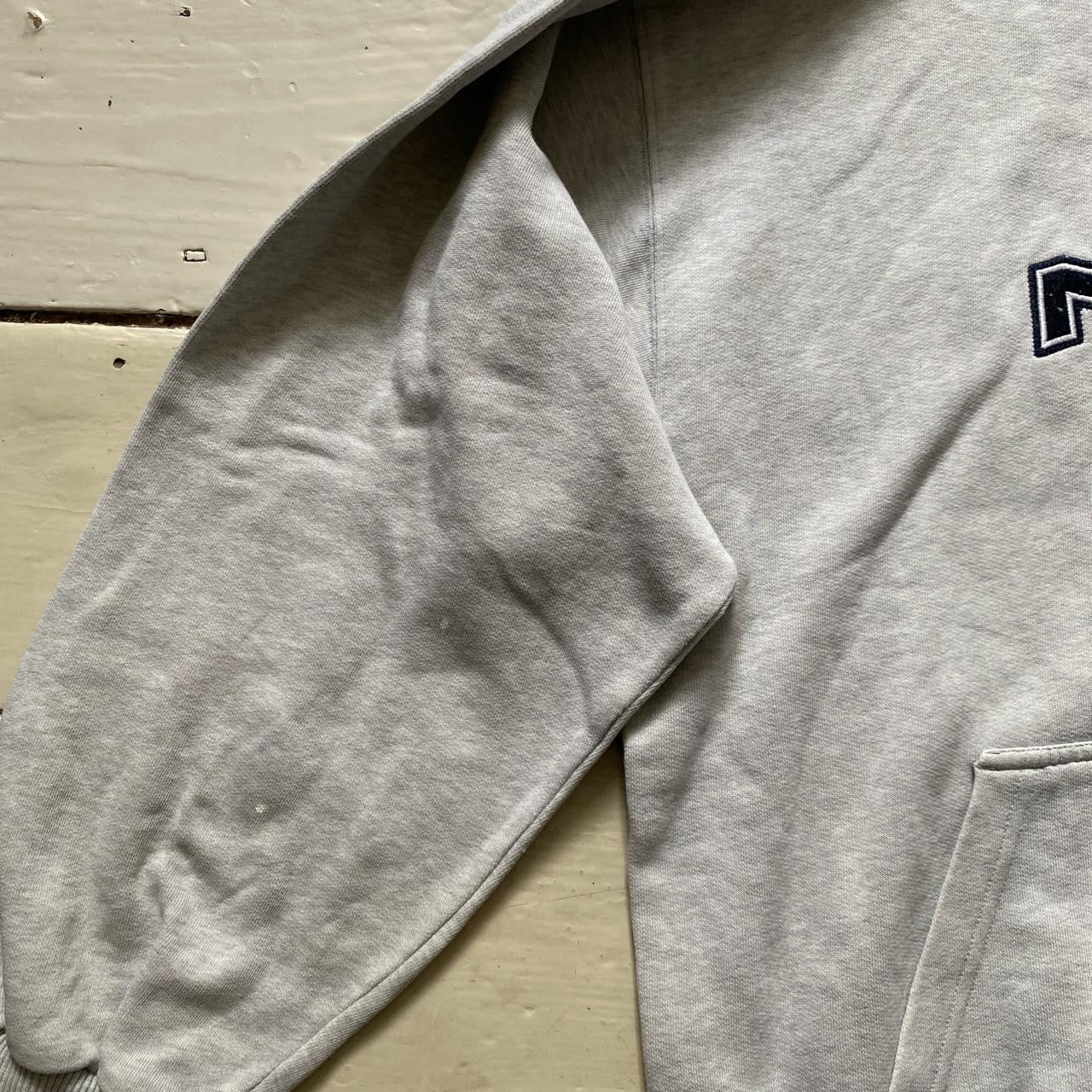 Nike Vintage Grey Hoodie (Large)