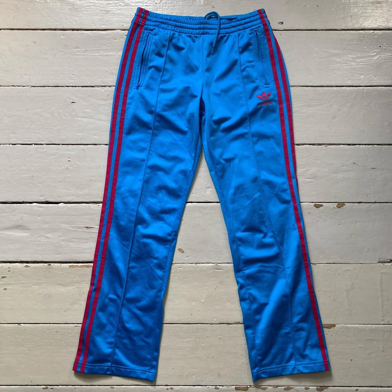 Adidas SST Blue and Pink Bottoms (W28)