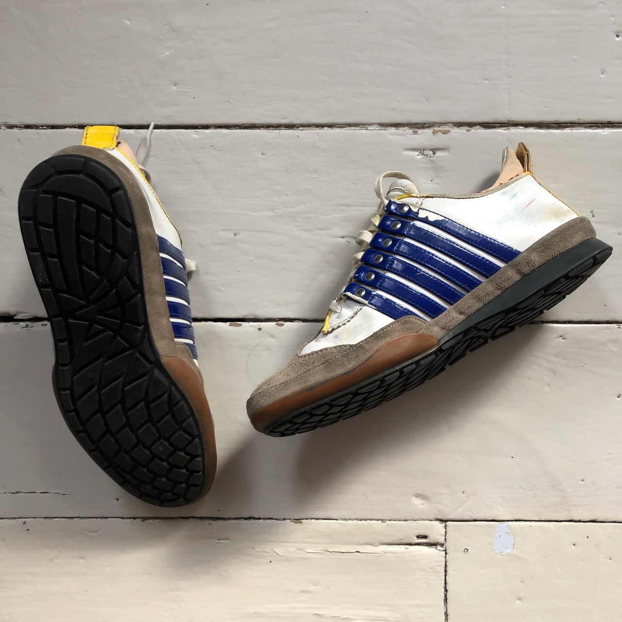 Dsquared Leather Trainers (UK 7)