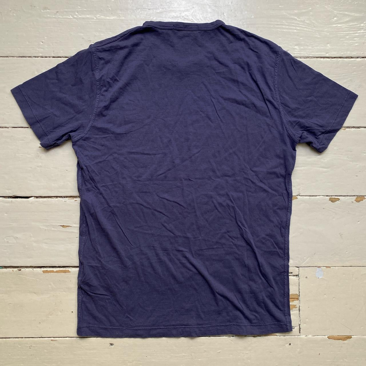 Stone Island Navy T Shirt (Large)