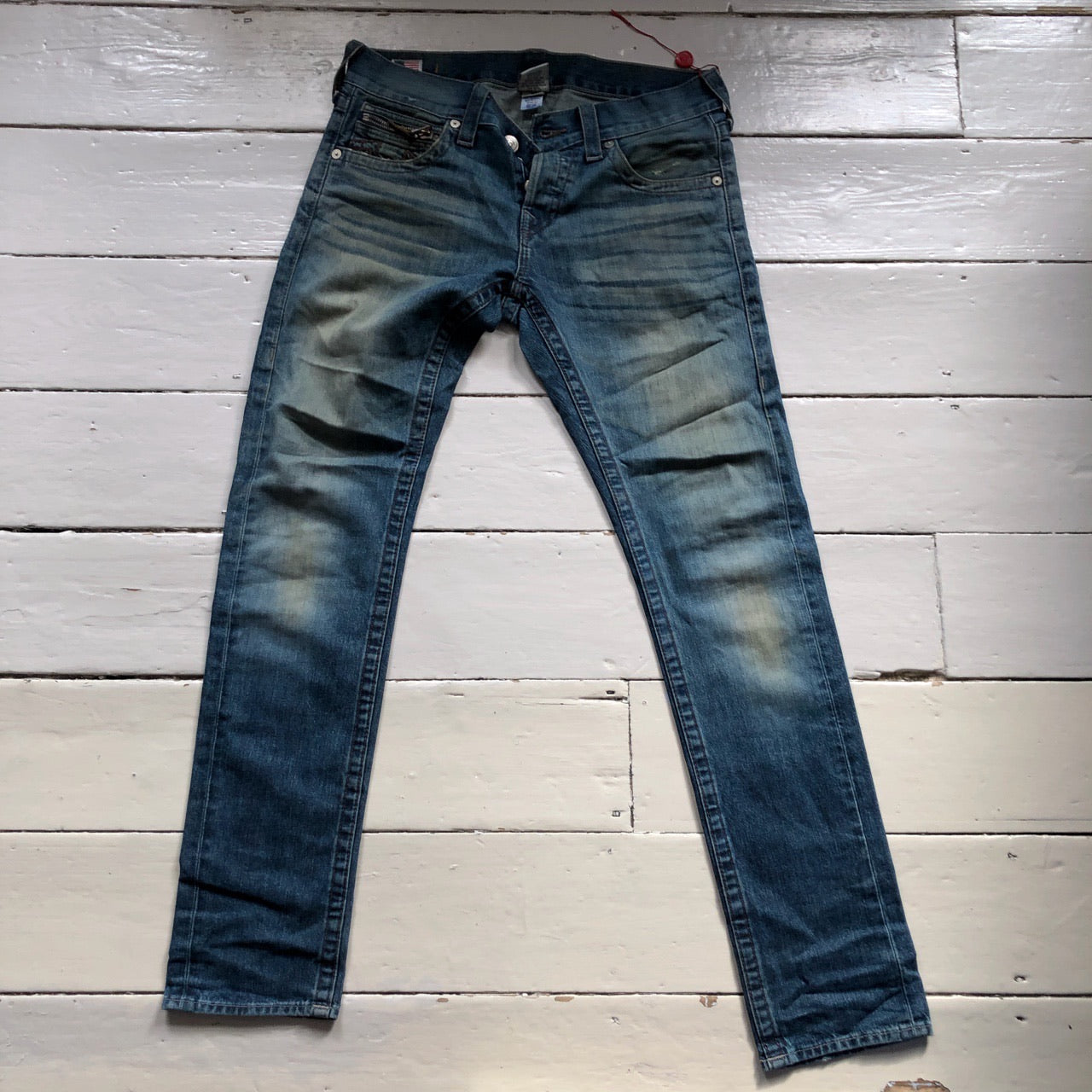 True Religion Slim Fit Jeans (30/34)