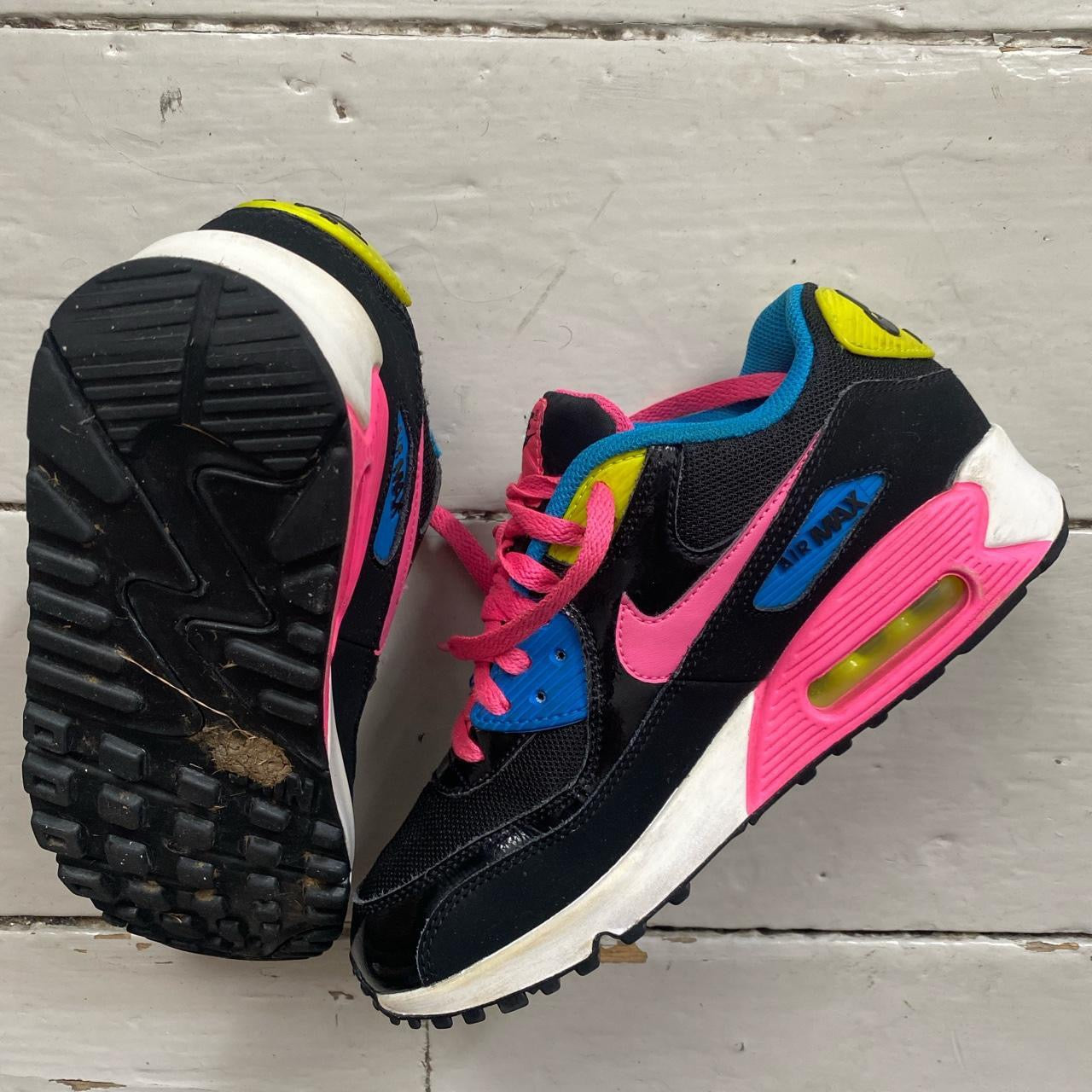 Nike Air Max 90 Pink Black (UK 5.5)