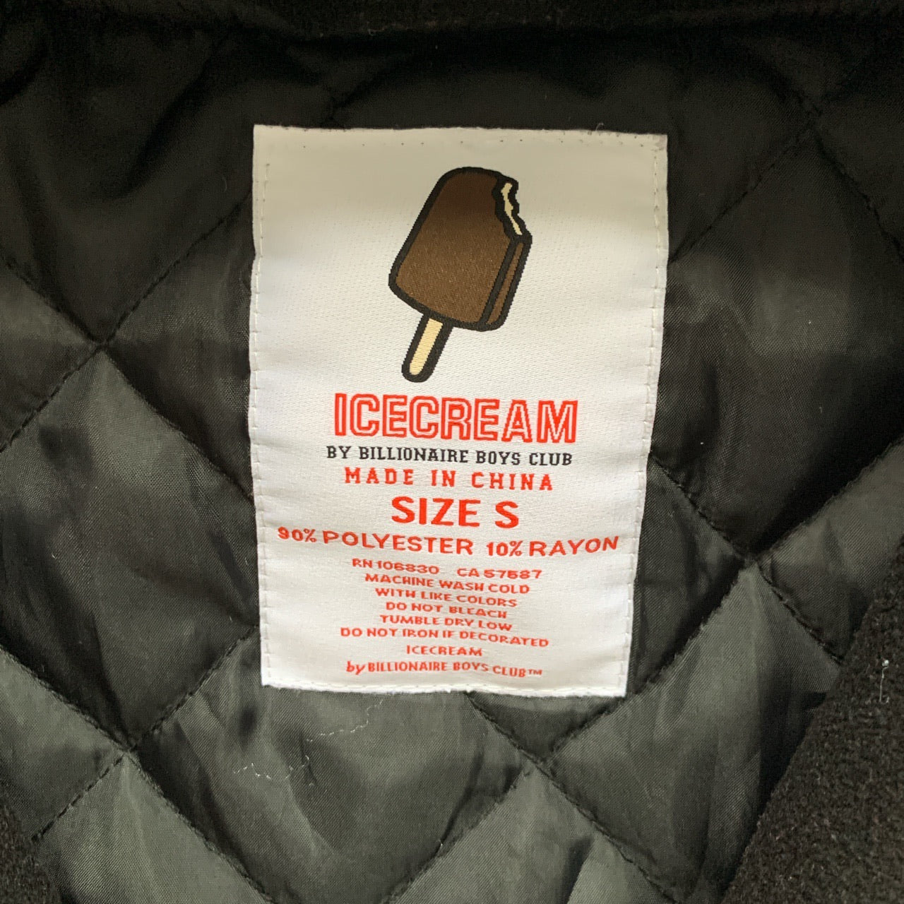 Ice Cream Spellout Hoodie (Small)