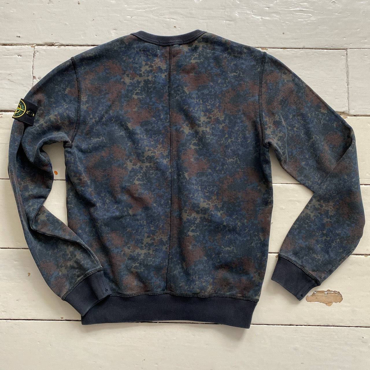 Stone Island Camouflage Jumper (Medium)