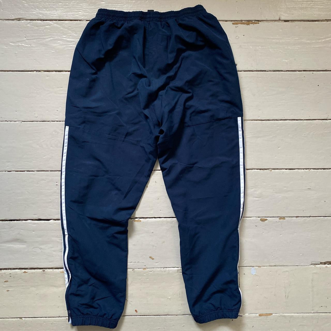 Adidas Navy Shell Bottoms (Large)
