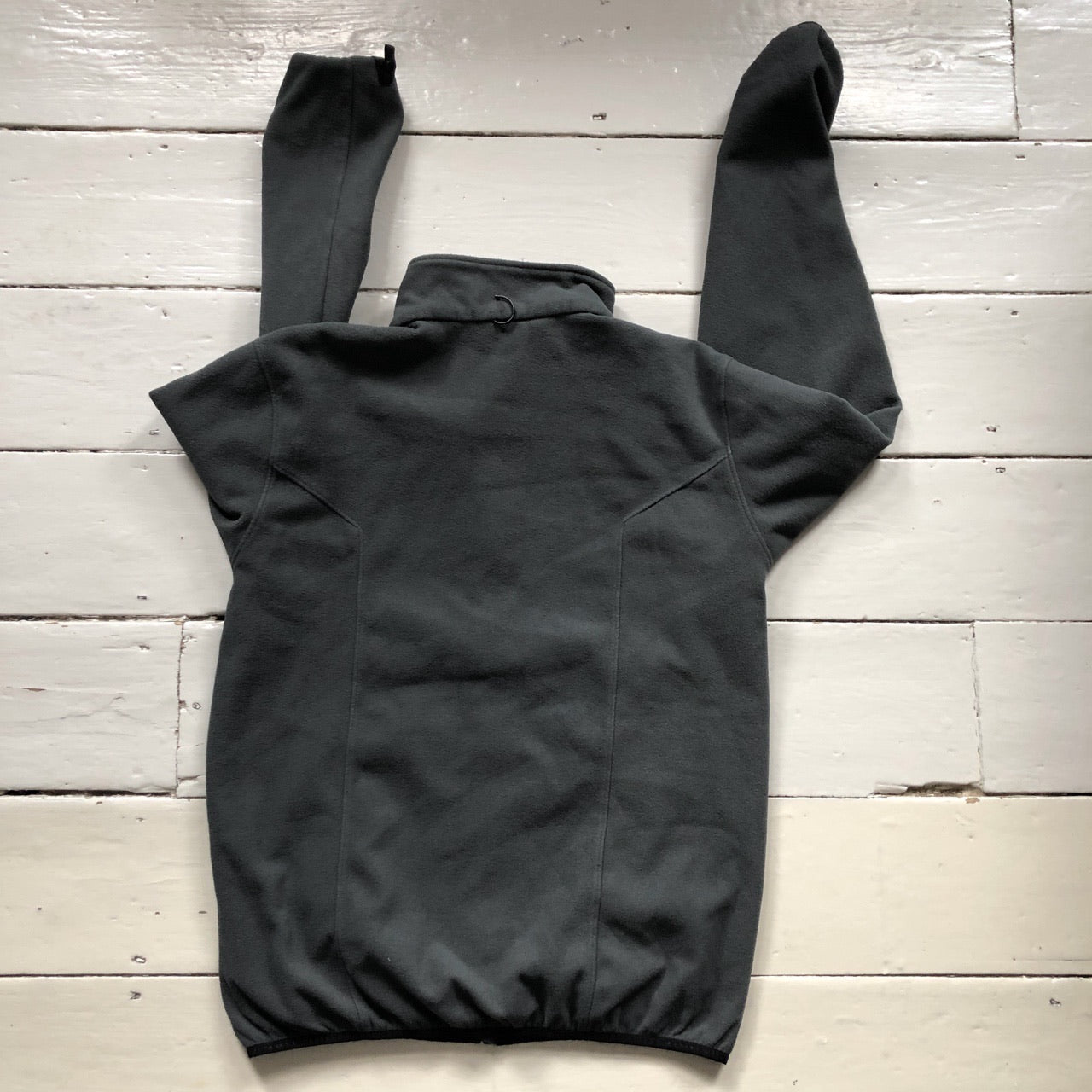 The North Face Grey Fleece Zip Up (Medium)