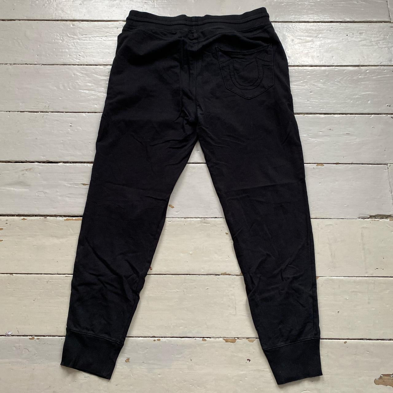 True Religion Black Joggers (Large)