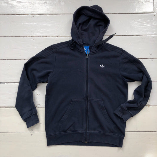 Adidas Originals Navy Hoodie (Medium)