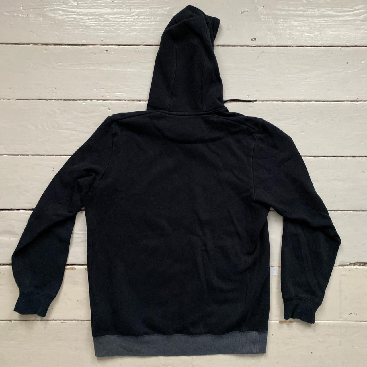Adidas Black and Grey Hoodie (Large)