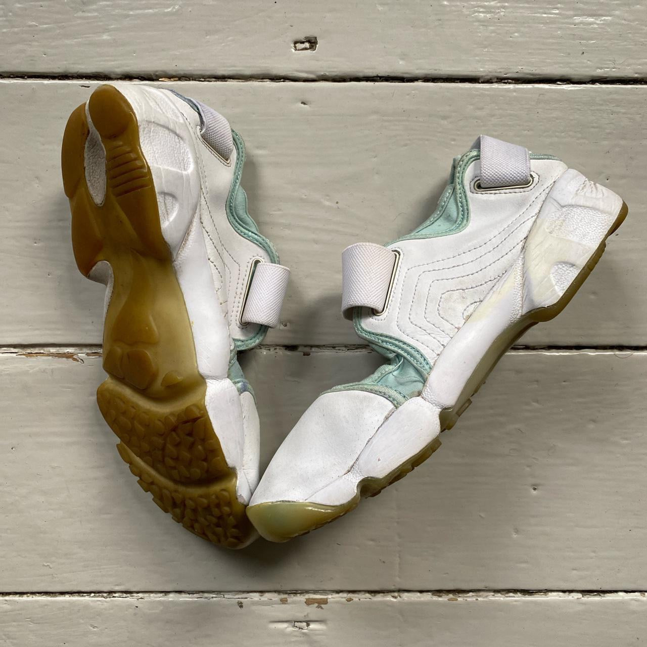 Nike Air Rift Vintage 2008 Yellow Stars and White (UK 5.5)