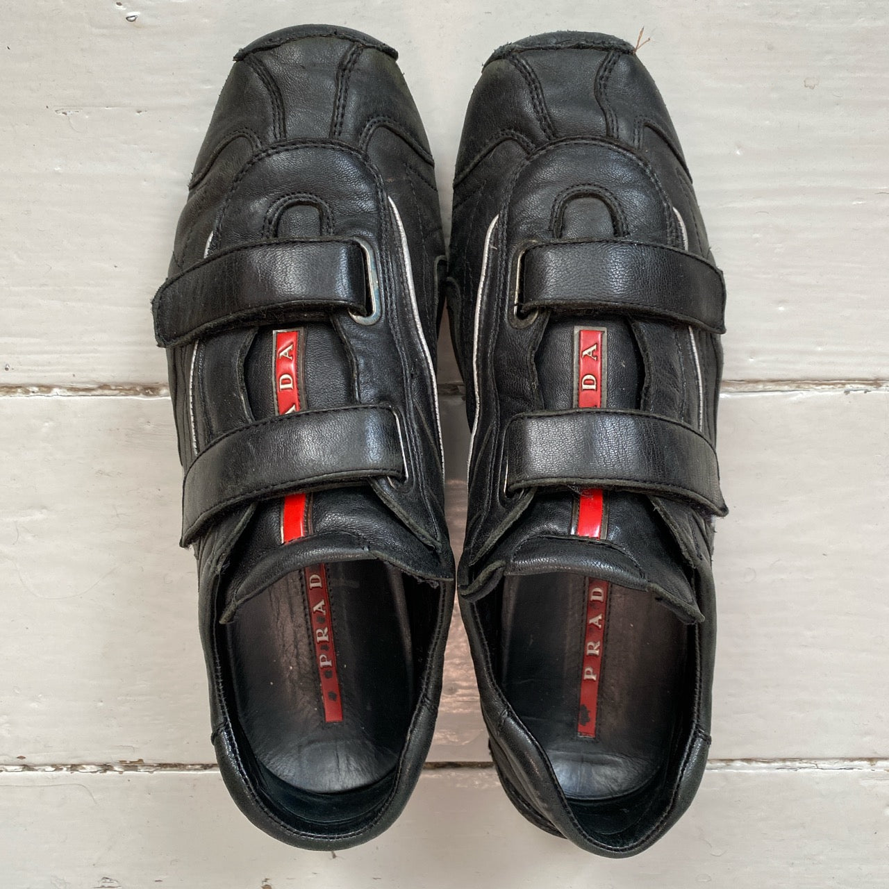 Prada Leather Driving Shoes (UK 7.5)