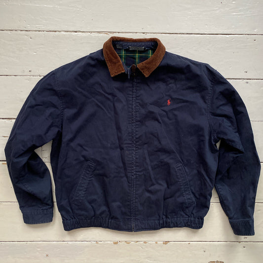 Ralph Lauren Polo Navy Bomber Jacket (XL)