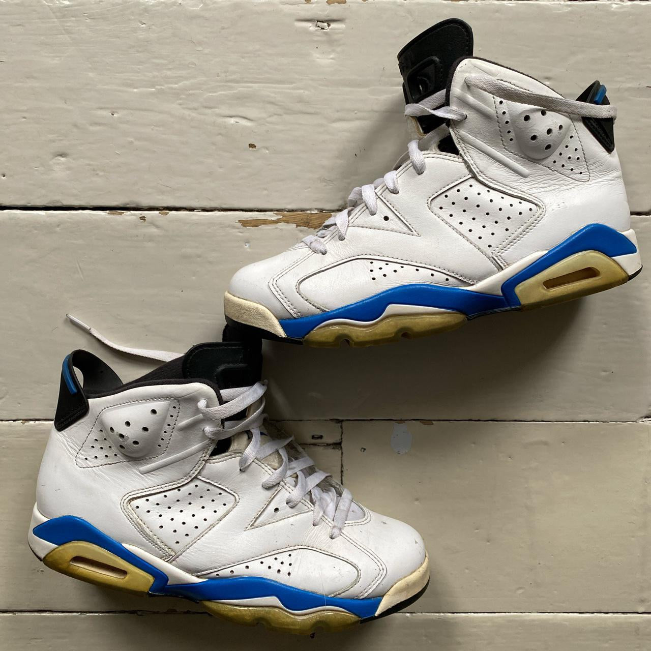 Jordan 6 Retro Sport Blue 2014 (UK 7.5)