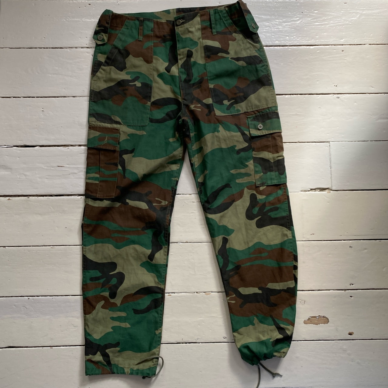 Camouflage Combat Cargo Trousers (38/32)