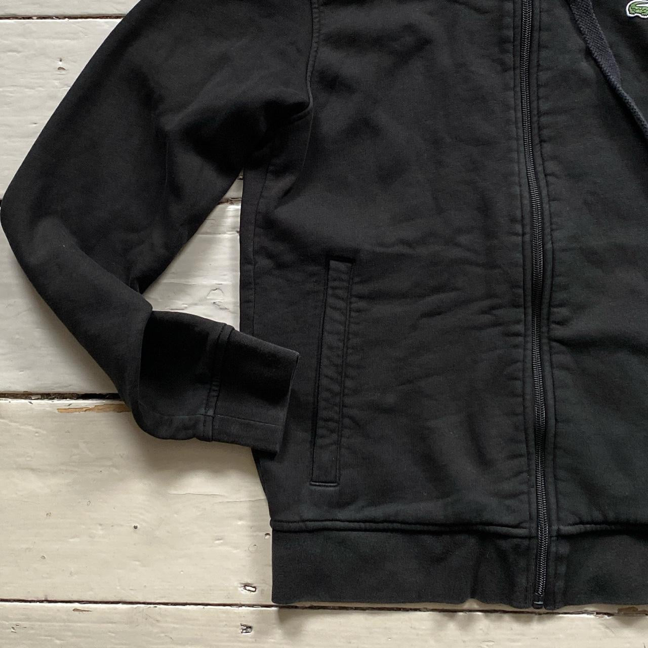 Lacoste Croc Black Hoodie (XS)