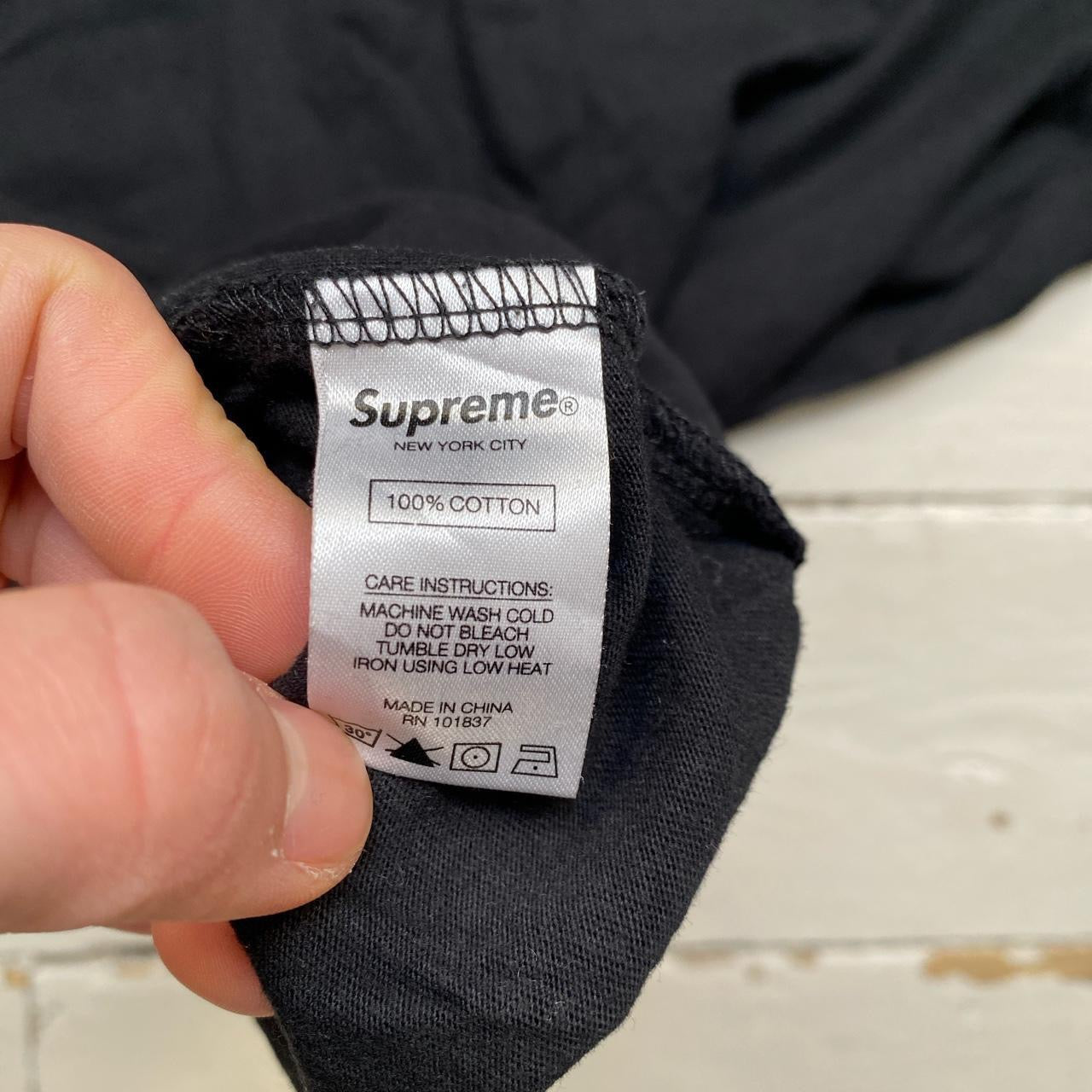 Supreme Contrast Stitch T Shirt (Large)