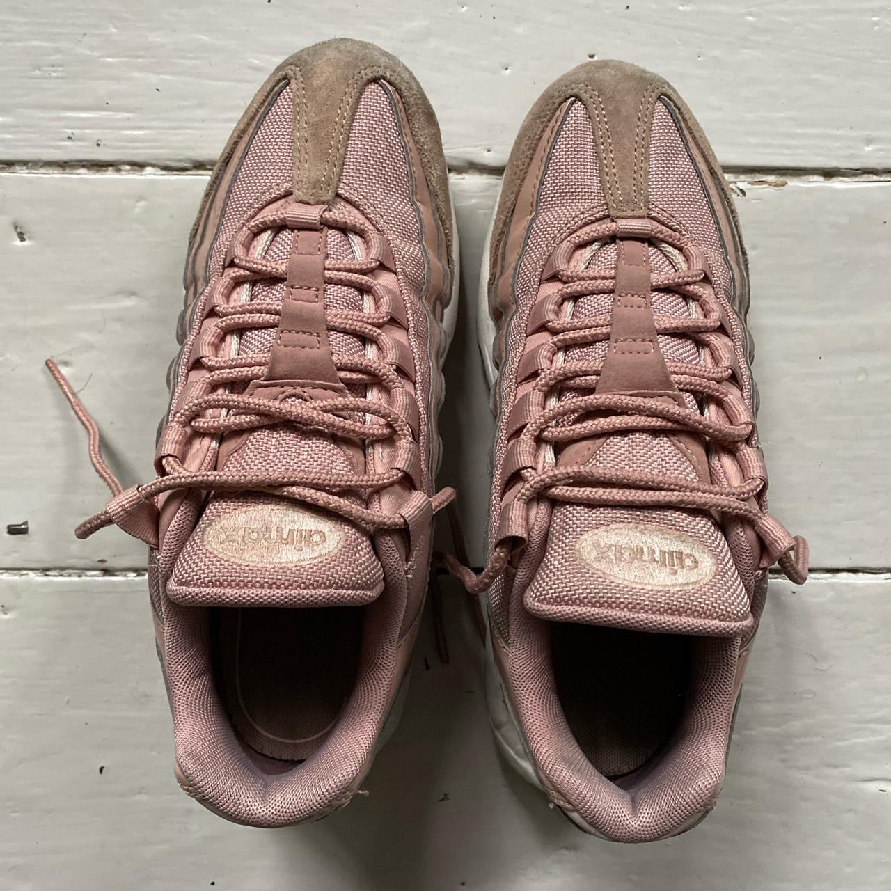 Nike Air Max 95 Pink and White (UK 4.5)