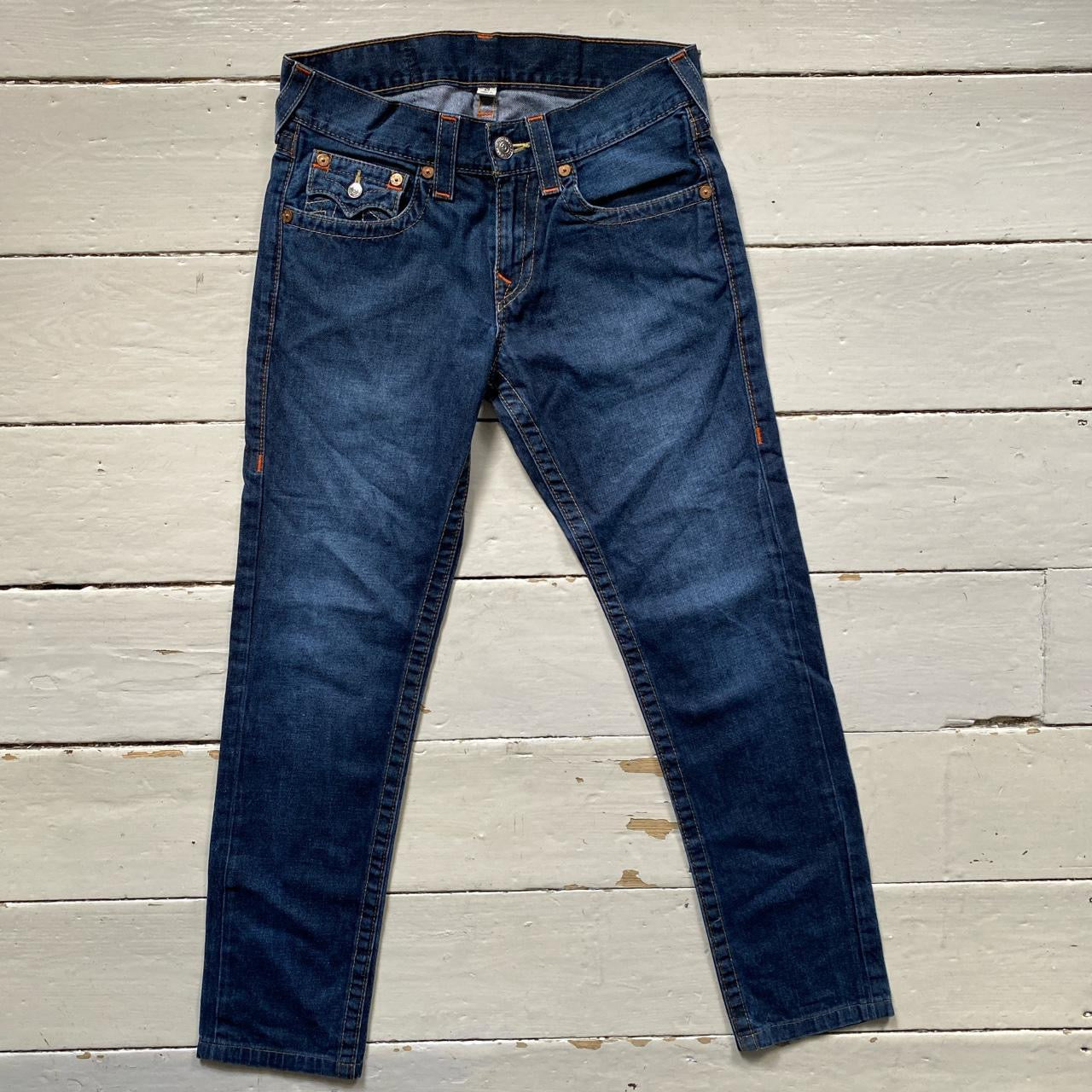 True Religion Skinny Blue Jeans (29/30)