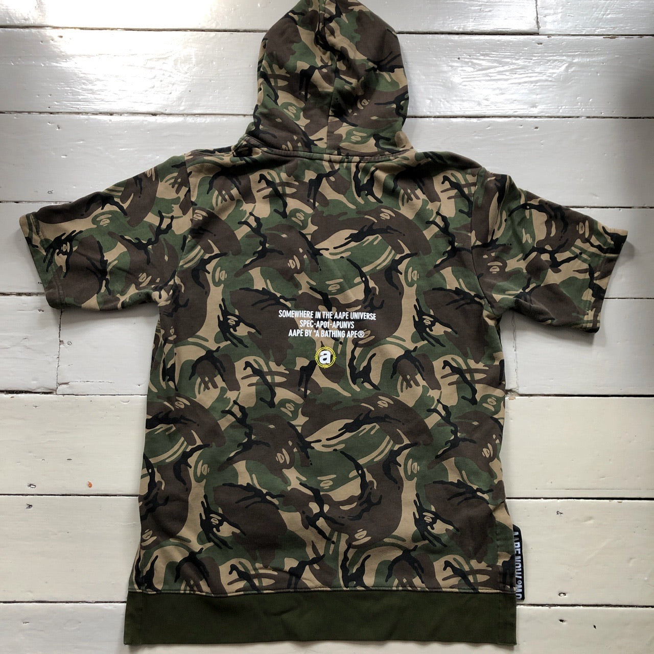 Aape by BAPE Short Sleeve Hoodie (XL)
