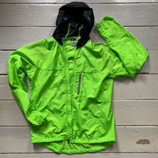 Nike Green Windbreaker Jacket (Medium)