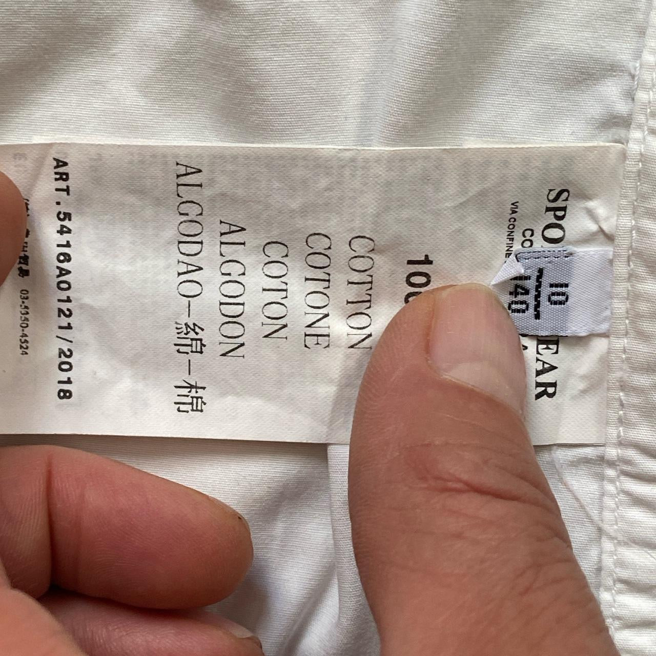 Stone Island Junior White Blazer (Age 10/140)