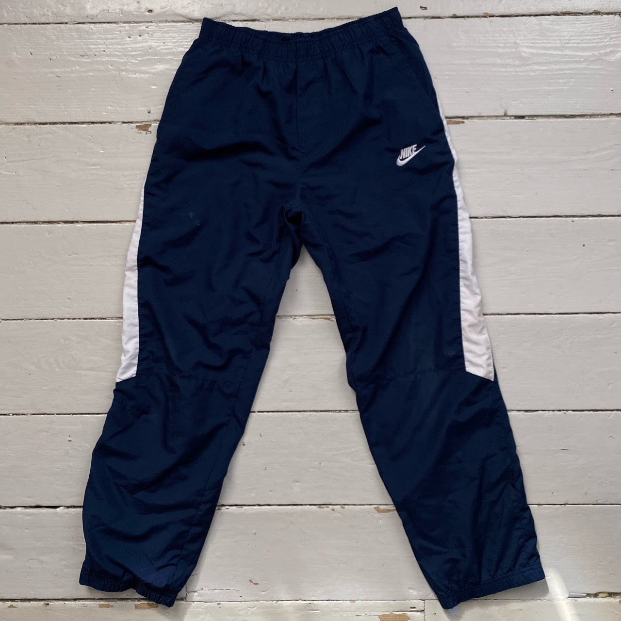 Nike Navy Shell Bottoms (Womens Small)