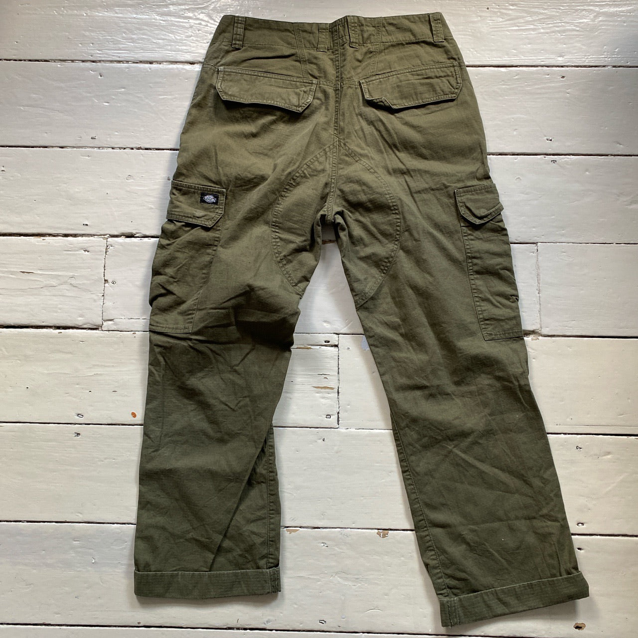 Dickies Cargo Olive Green Trousers (32/32)