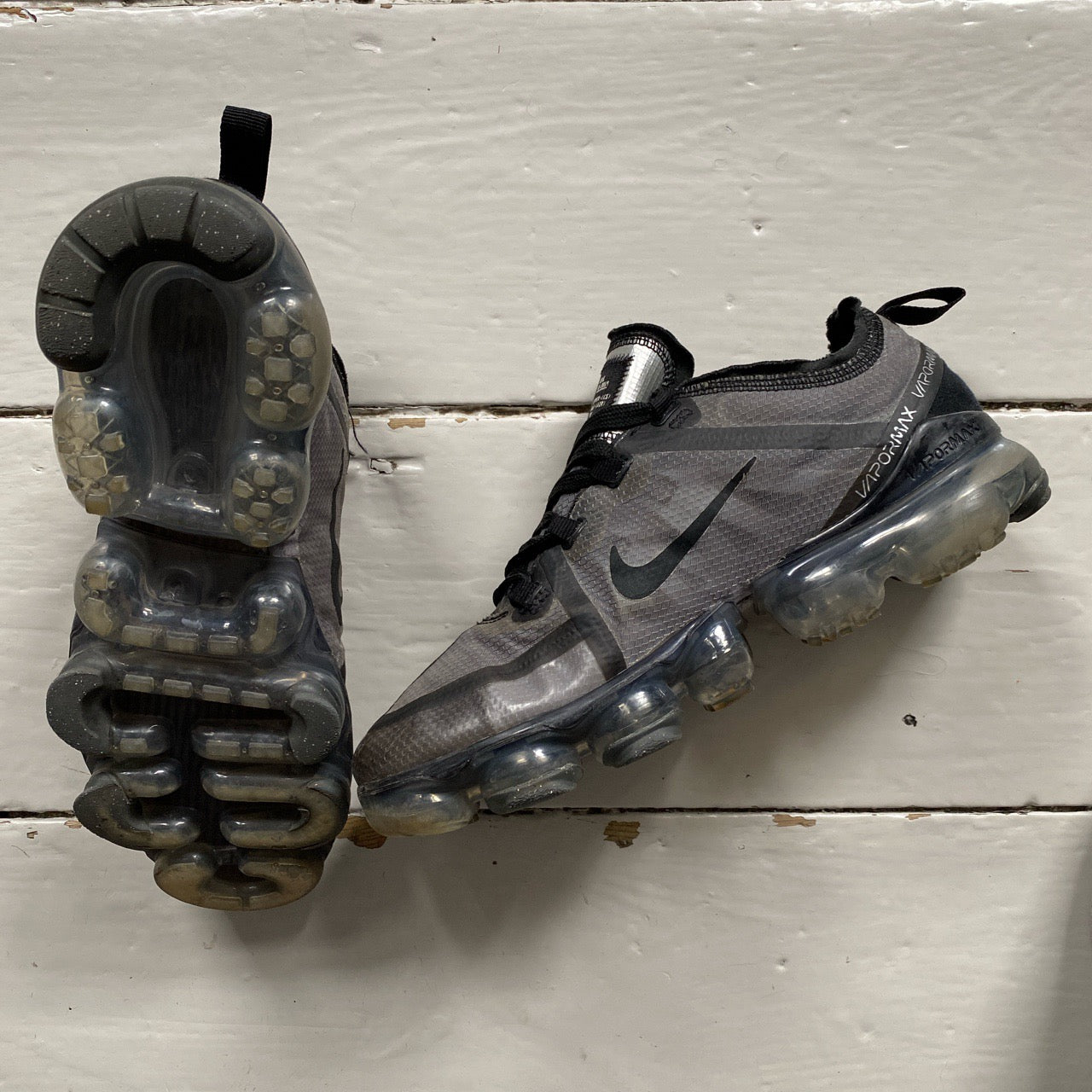 Nike Vapormax 2019 Grey and Black (UK 5)