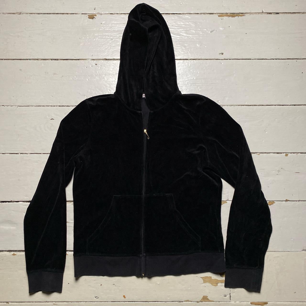 Juicy Couture Velour Black Tracksuit (XL)