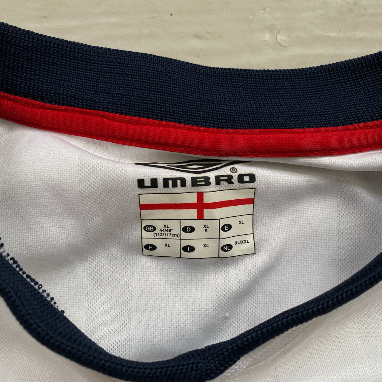 Umbro England Vintage Football Jersey (XL)