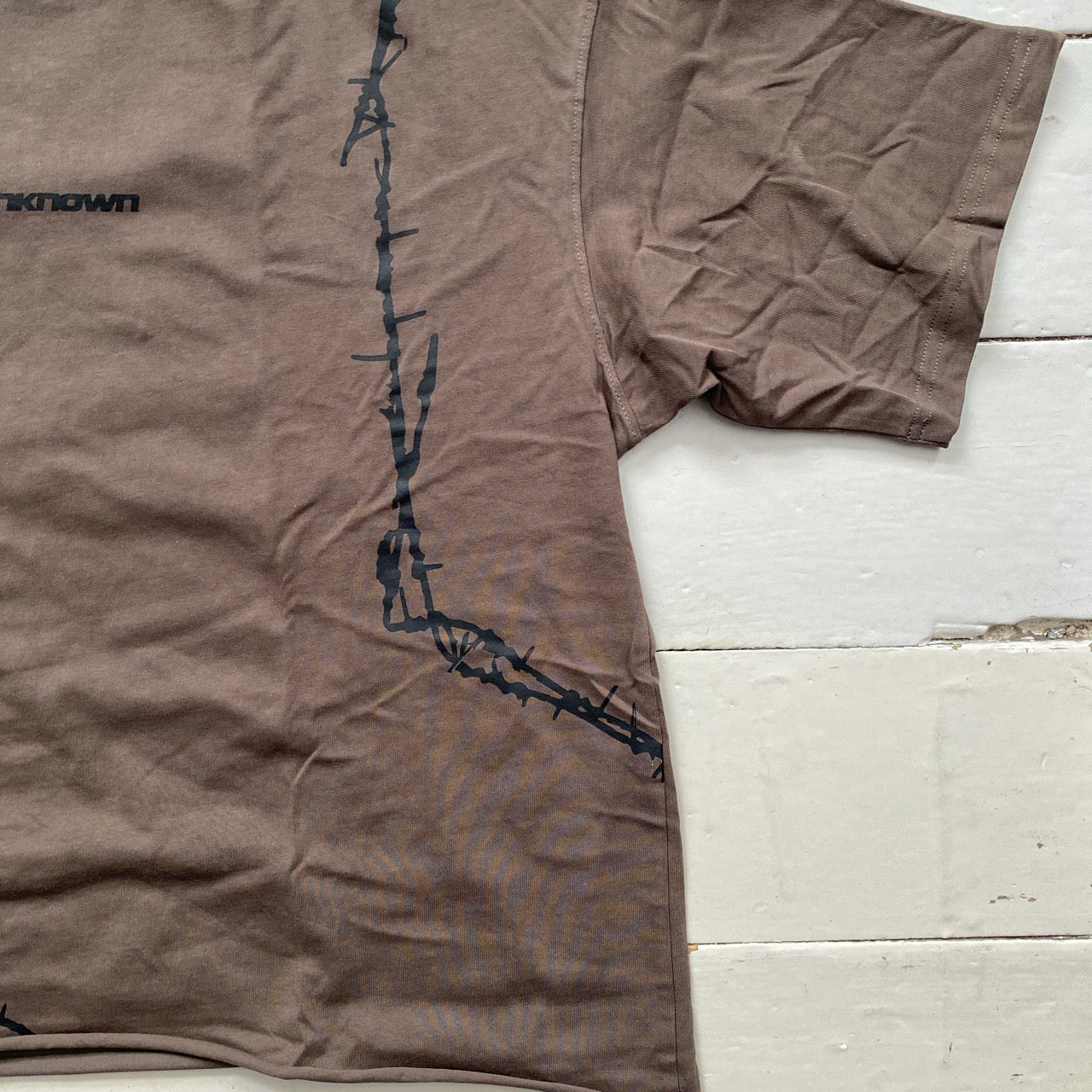 Unknown London Brown T Shirt (Large)