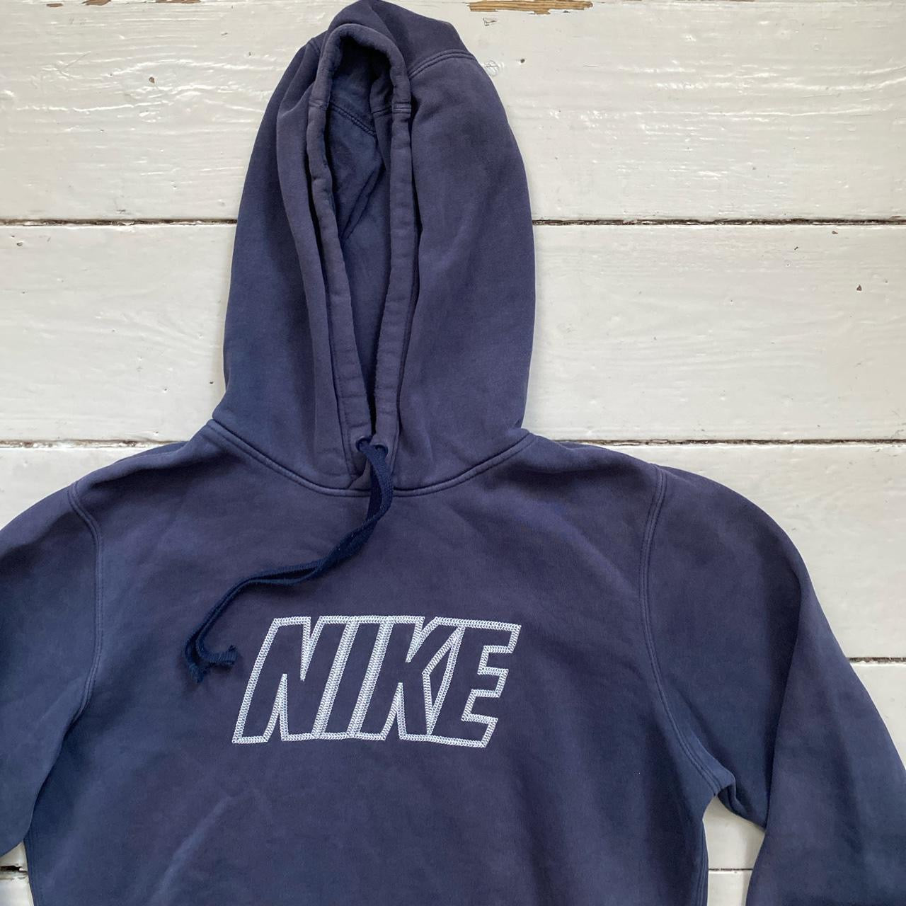Nike Club Stitch Embroidered Hoodie (Small)