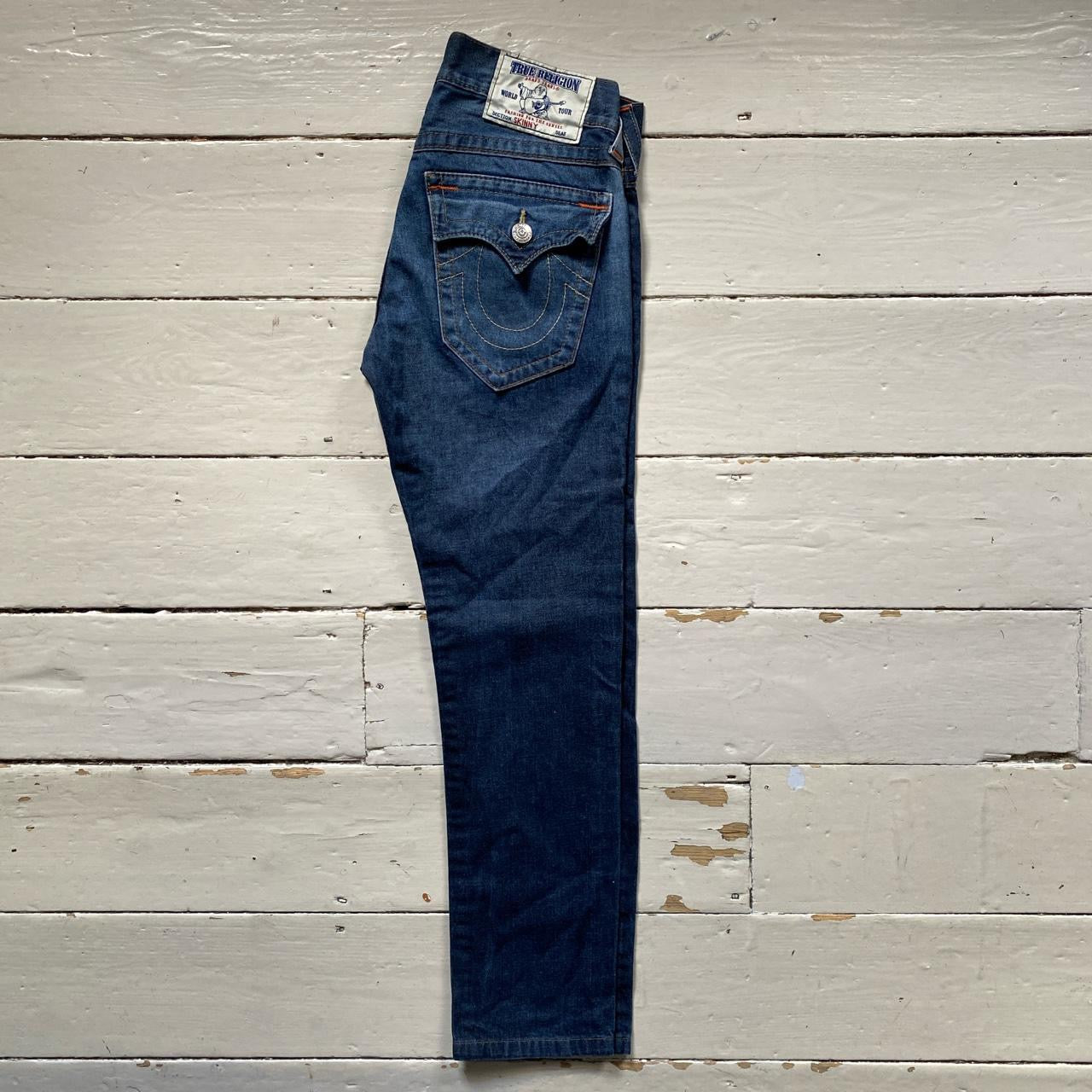 True Religion Skinny Blue Jeans (29/30)