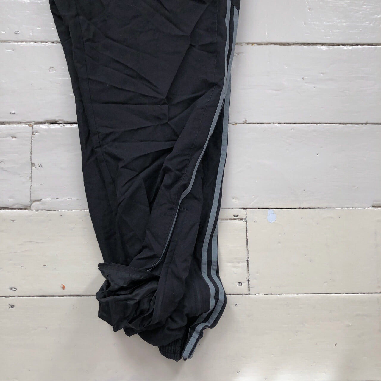 Adidas Black Shell Bottoms (Large)