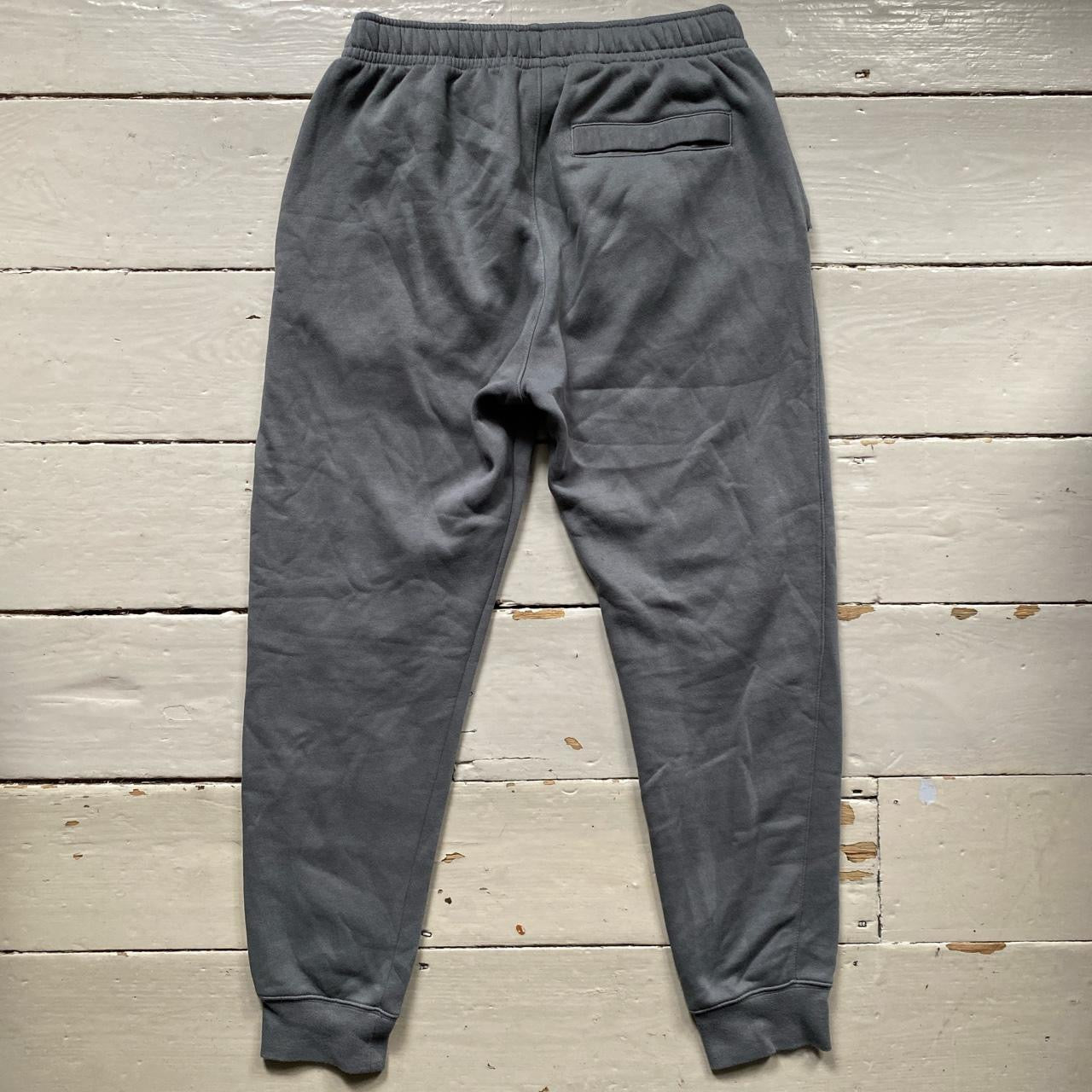 Nike Swoosh Grey Joggers (Small)
