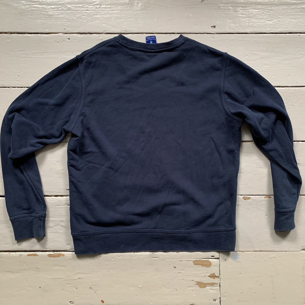Nike Navy White Swoosh Tracksuit (Medium)