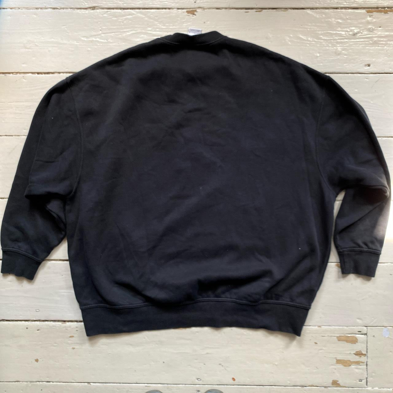 Nike Centre Swoosh Black Jumper (Small)
