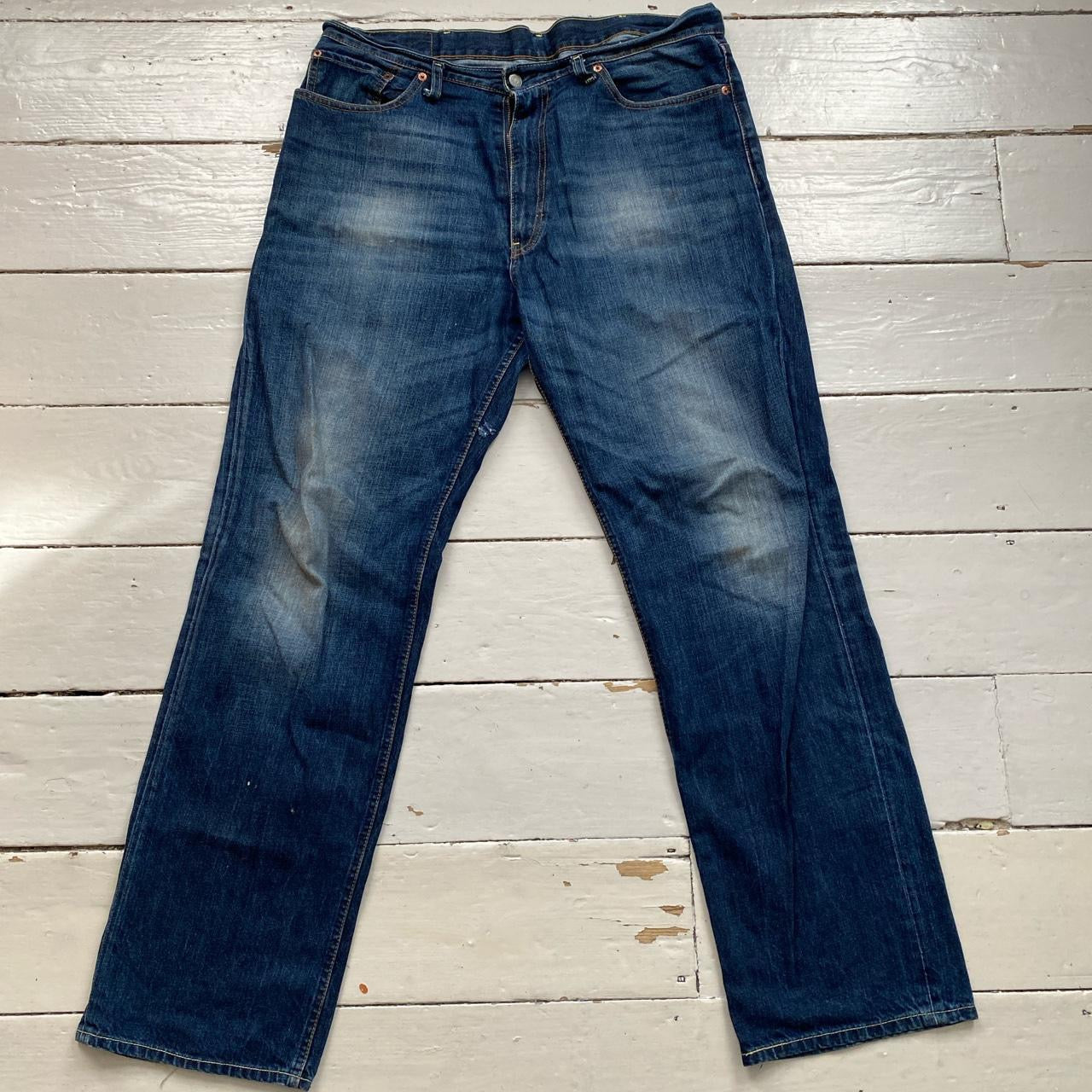Levis L511 Navy Stonewash Jeans (38/34)