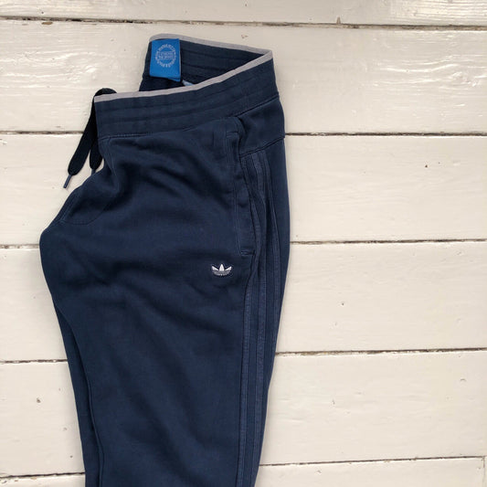 Adidas Originals Navy Jogger Bottoms (Medium)