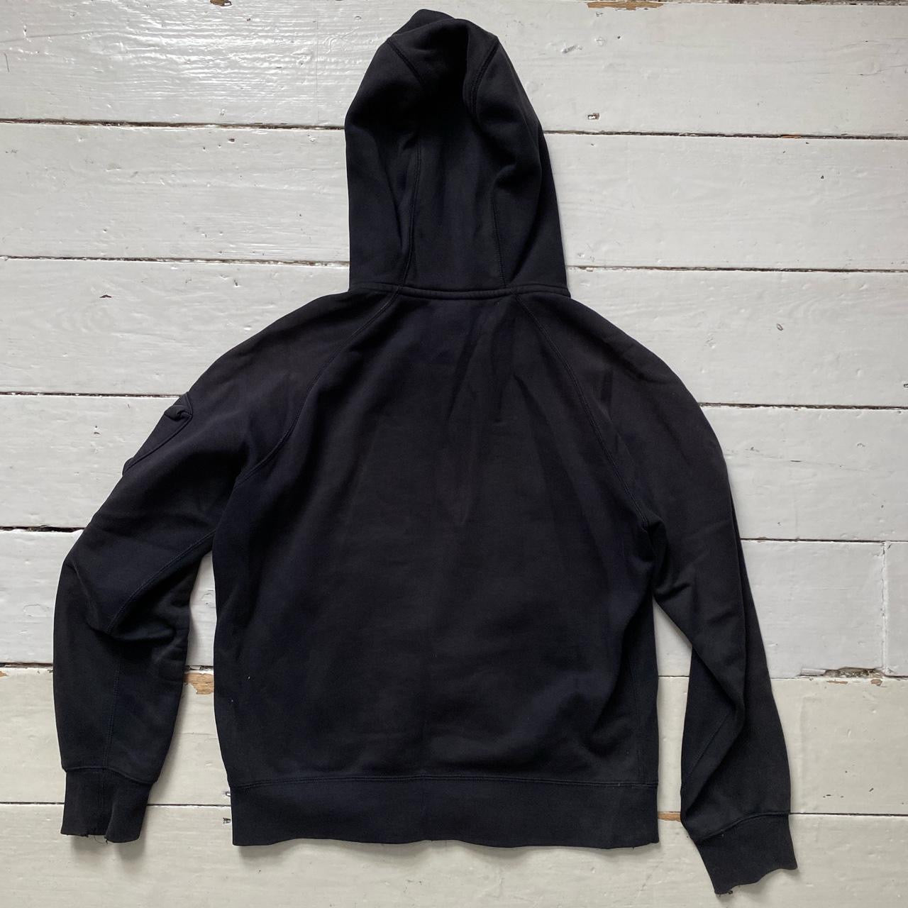 Nike Swoosh Black Hoodie (Medium)