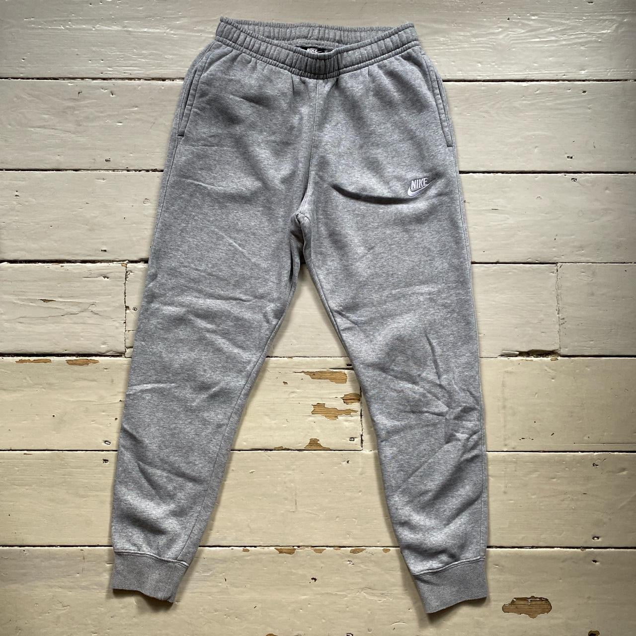 Nike Swoosh Grey Tracksuit (Small)