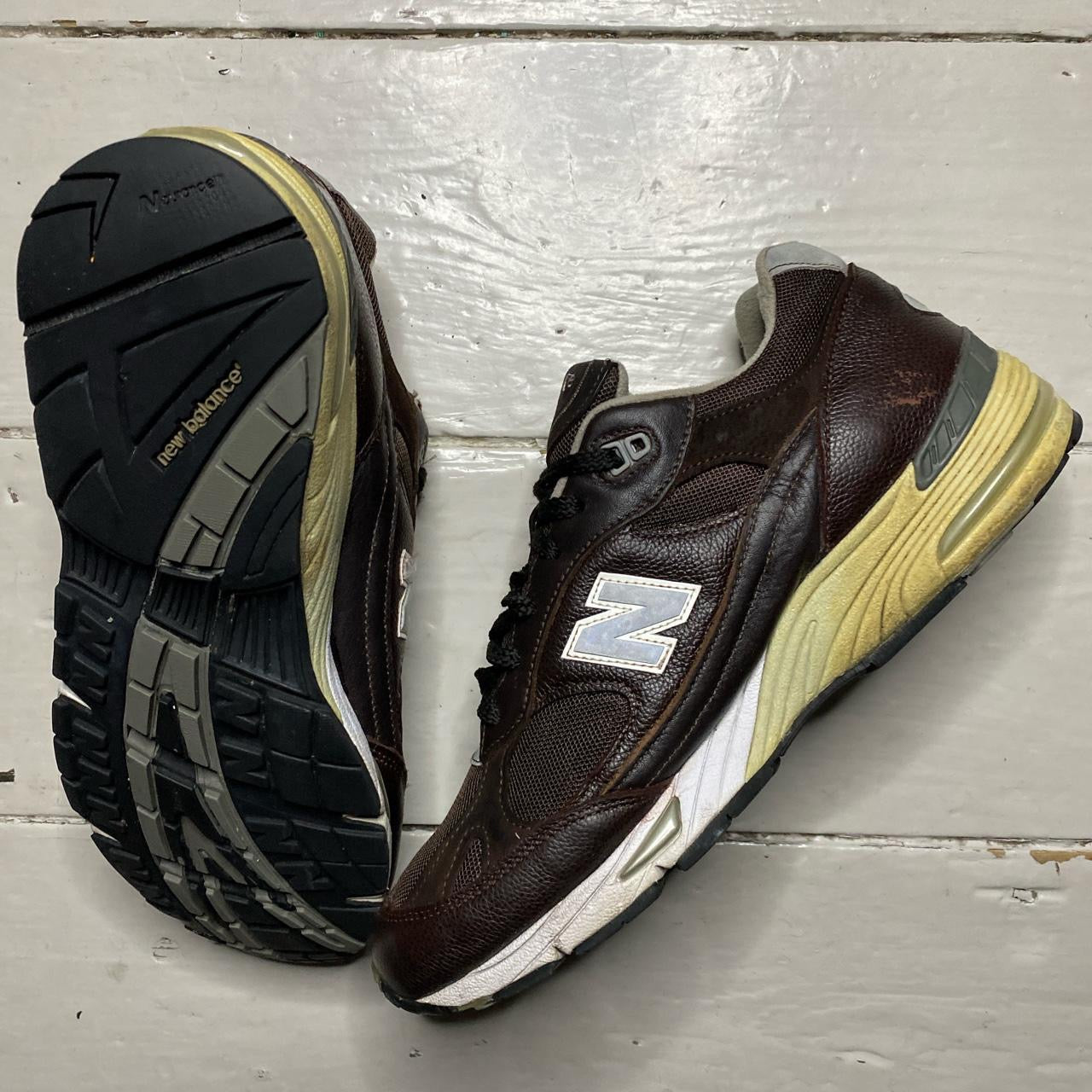 New Balance 991 USA Brown (UK 10)