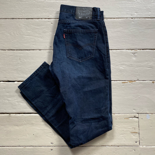 Levis 511 Slim Navy Jeans (34/32)