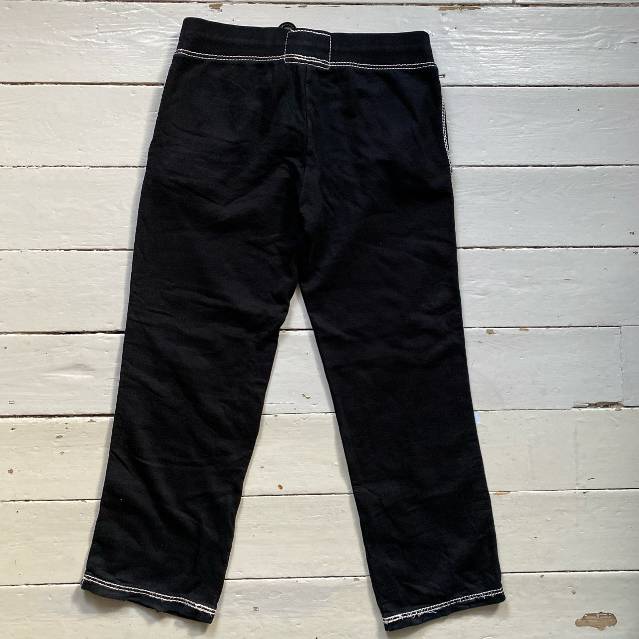 True Religion Big Tri Stitch Contrast Stitch Full Black and White tracksuit (XL)